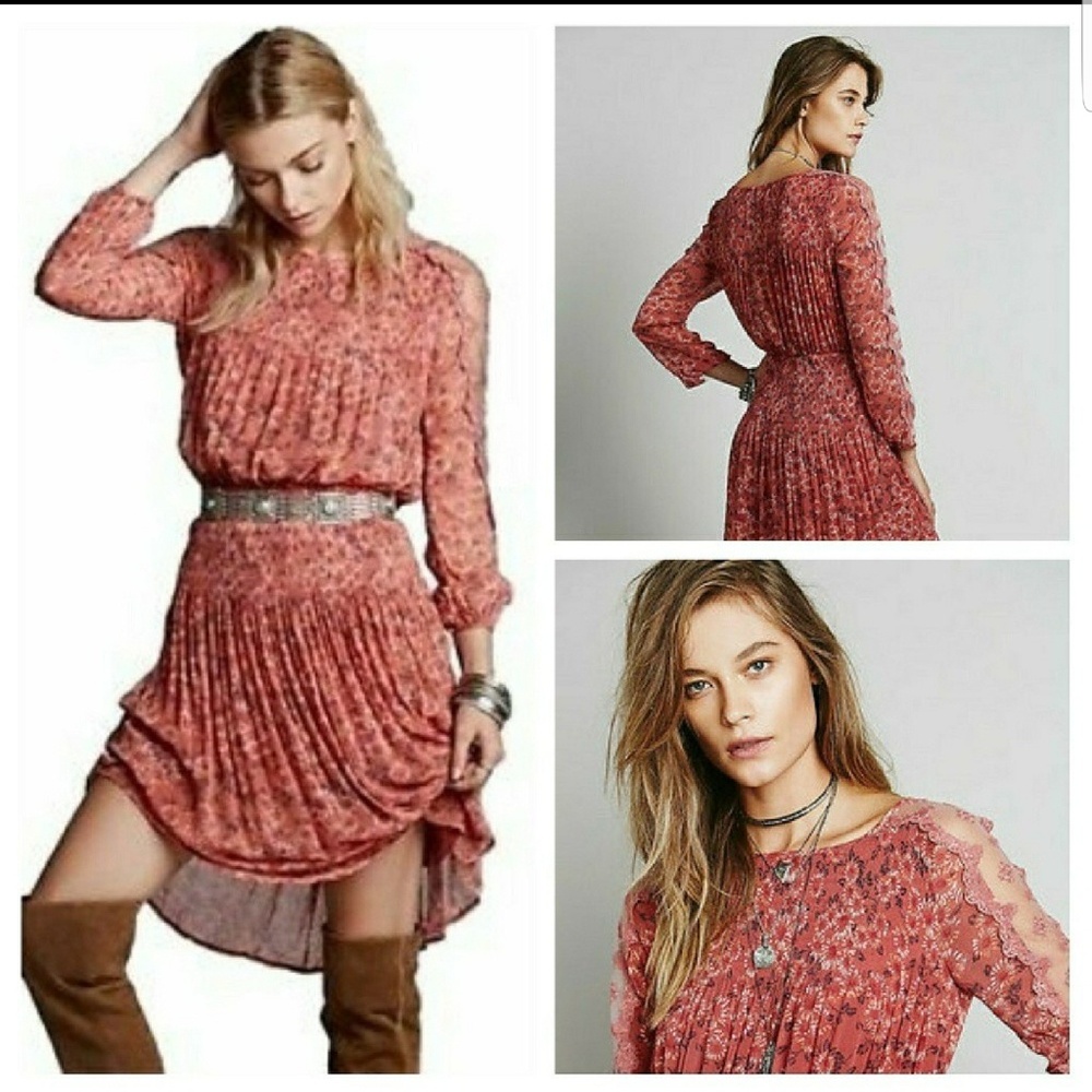 NWOT RARE Free People Open Water Charlotte dress